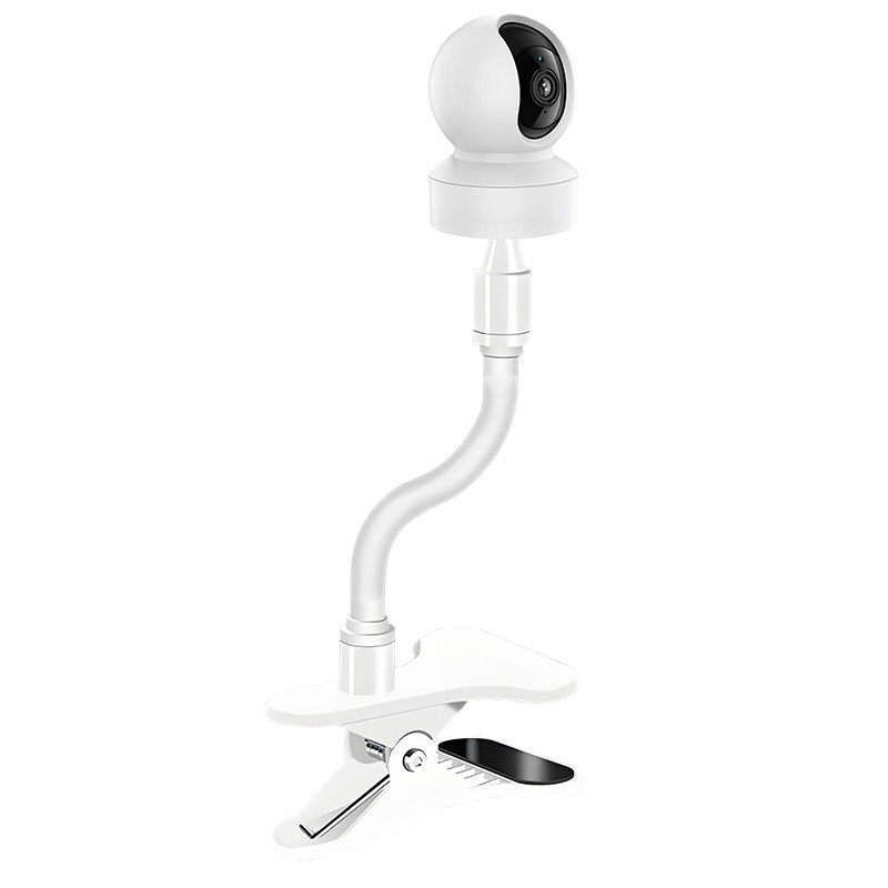 Webcam Stand Clip - Universelle 1/4-Zoll-Schraubklemme für Babyphone-Kamera, 25cm/41cm Flexibler