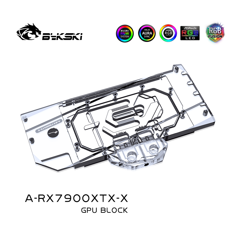 Amd Vga Rx 7900 Xtx - Bykski A-RX7900XTX-X Wasserblock für PowerColor AMD