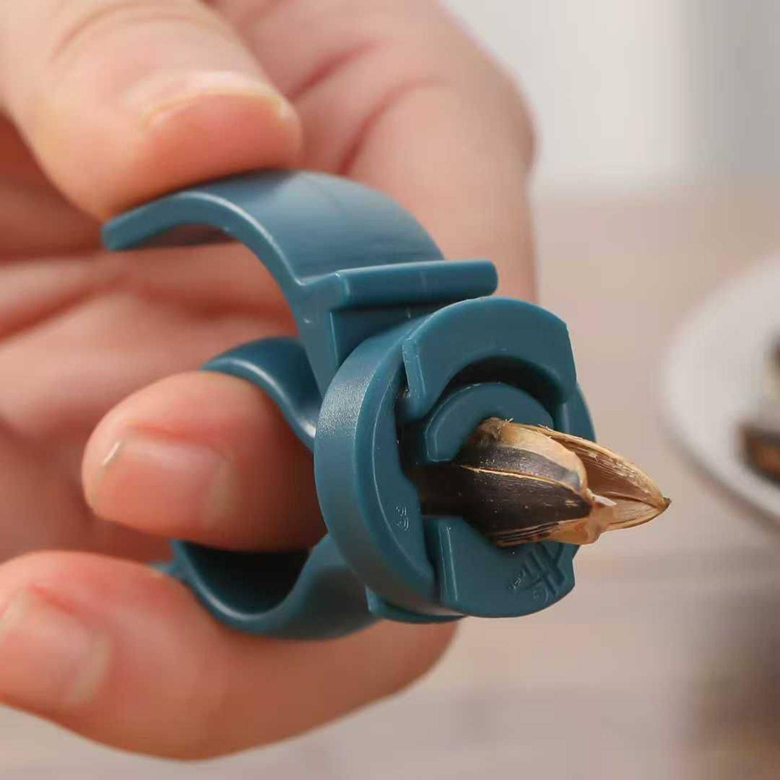 Home Office Tech Gadgets - Tragbarer Nussknacker, Ergonomisches Sonnenblumenkern-Schälgerät, Manueller Nussöffner