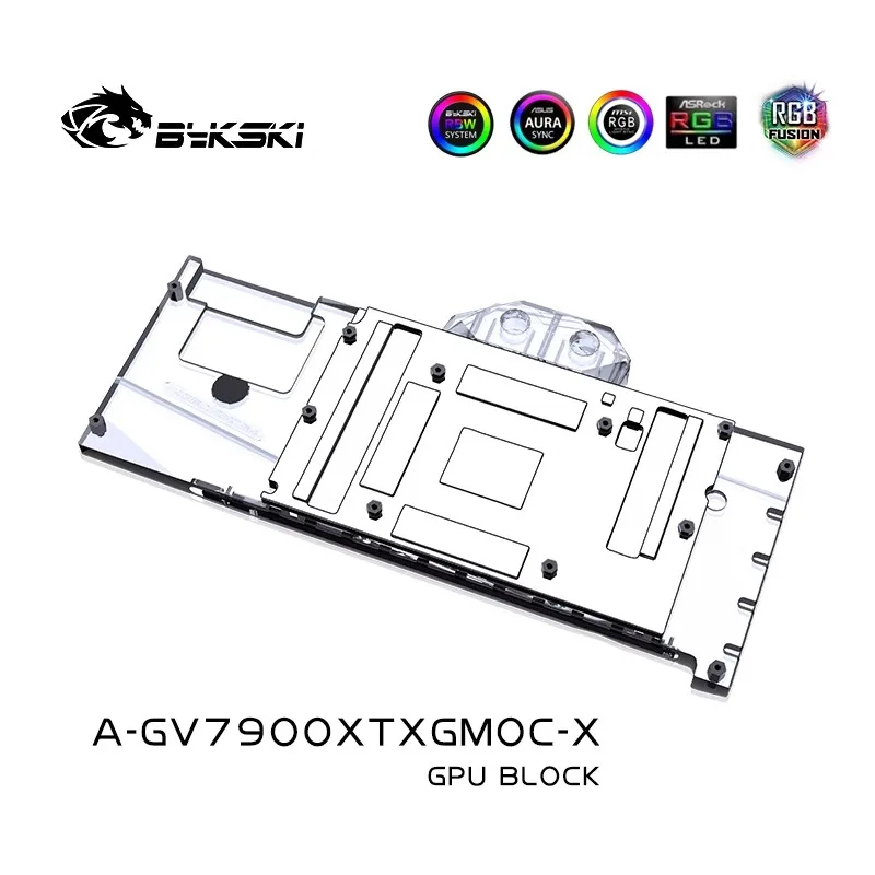 Amd Vga Rx 7900 Xtx - Bykski A-GV7900XTXGMOC-X Wasserblock für Gigabyte AMD