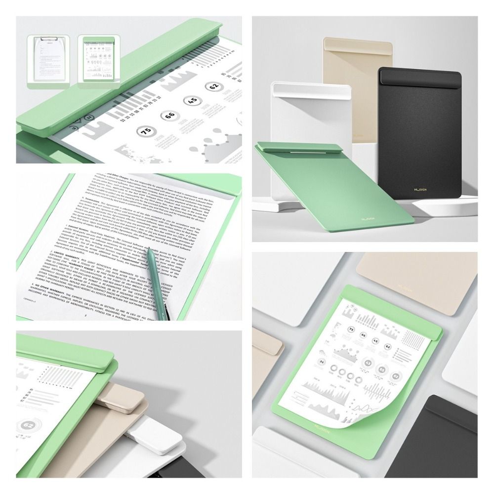Drawing Pad Signature - Notizpapier-Ordner mit Unterschriftenbrett, Langlebiges Zeichen- und