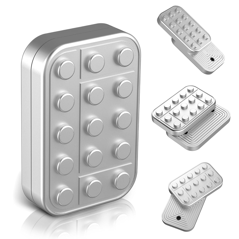 Cool Office Tech Gadgets - NEUER Metall-Fidget-Slider EDC Magnetische Haptische Push-Karte