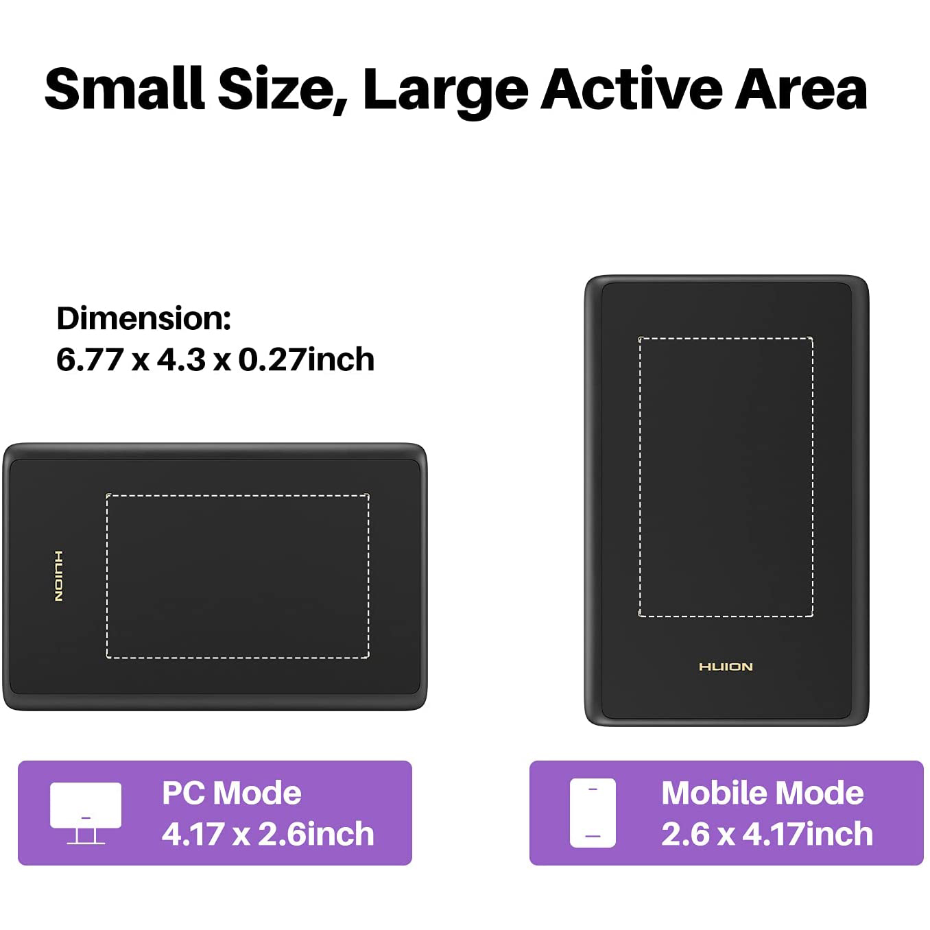 Huion h420x Grafik tablett 4.1 – Drawing Pad Signature Bewertung und Preis