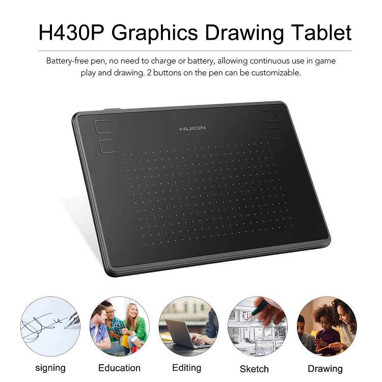 Stock H430P Animations-Design- – Drawing Pad Signature Bewertung und Preis