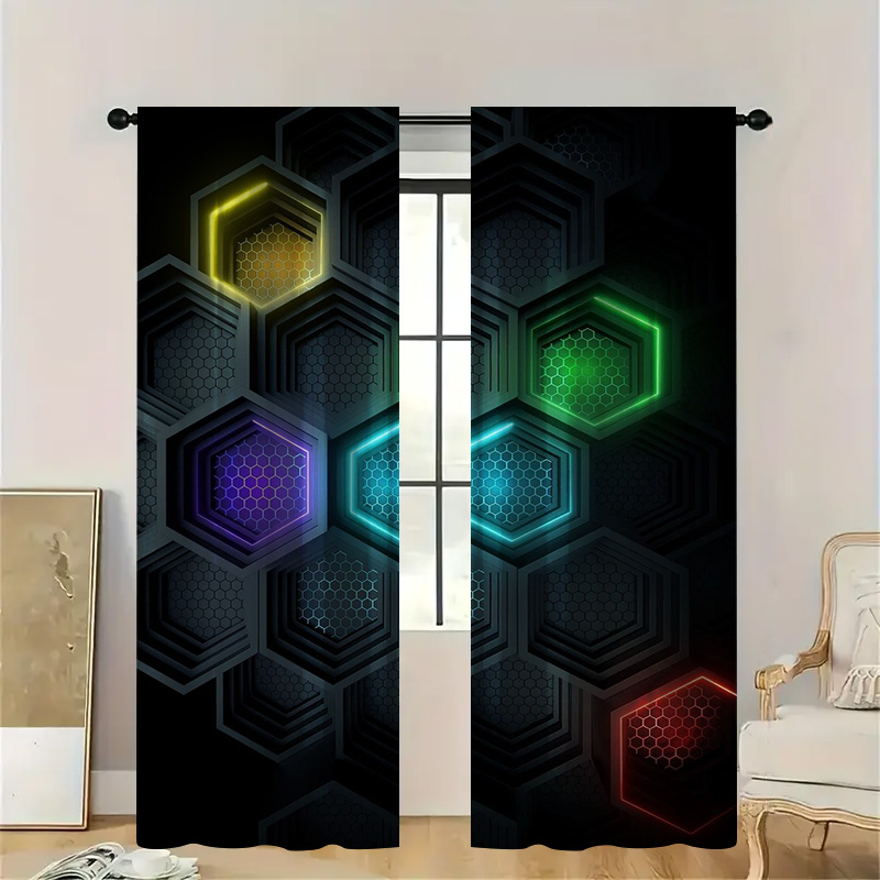 2 Stück moderne geometrische V – Office Tech Room Bewertung und Preis