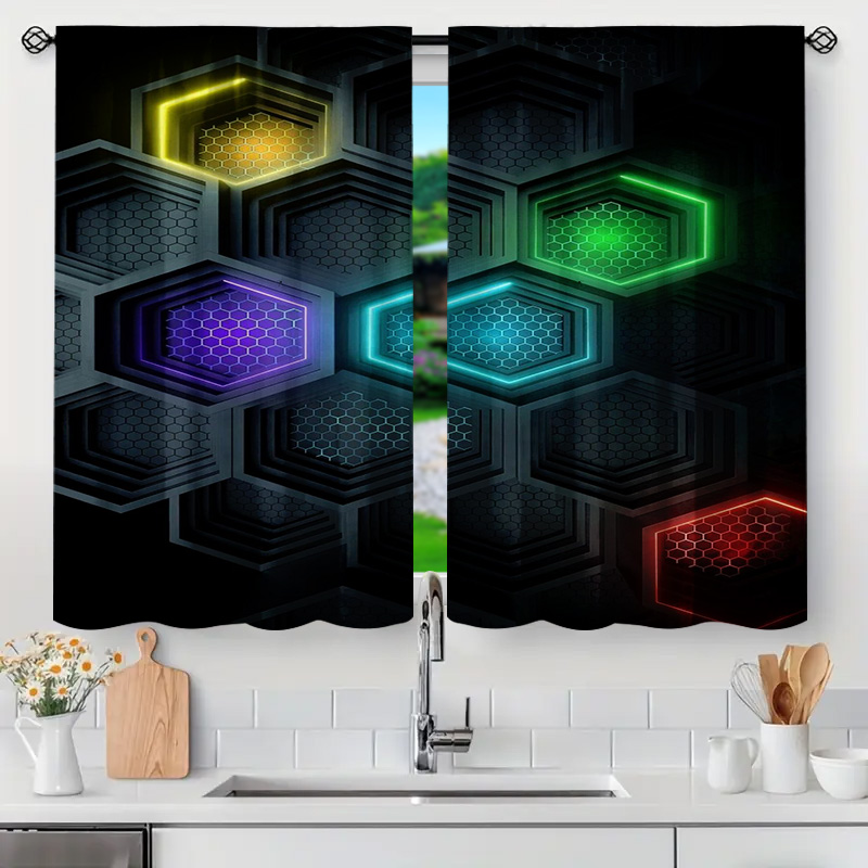 2 Stück moderne geometrische V – Office Tech Room Bewertung und Preis