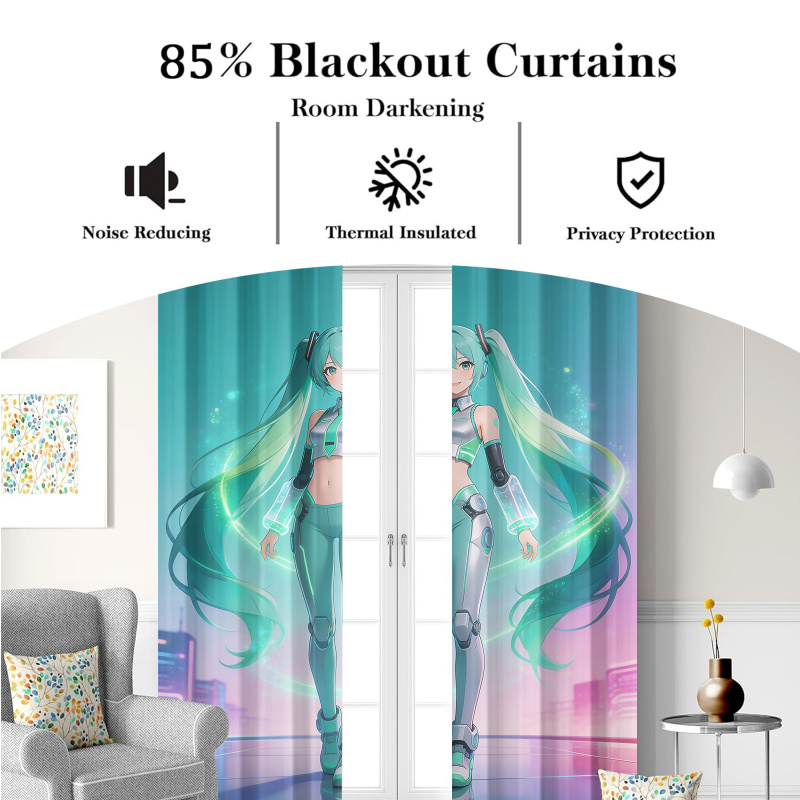 2 Stück Hatsune Miku Futuristi – Office Tech Room Bewertung und Preis