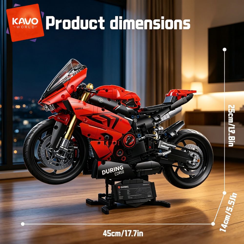 KAVOWORLD 1:5 Maßstab Baustein – Office Productivity Tech Bewertung und Preis