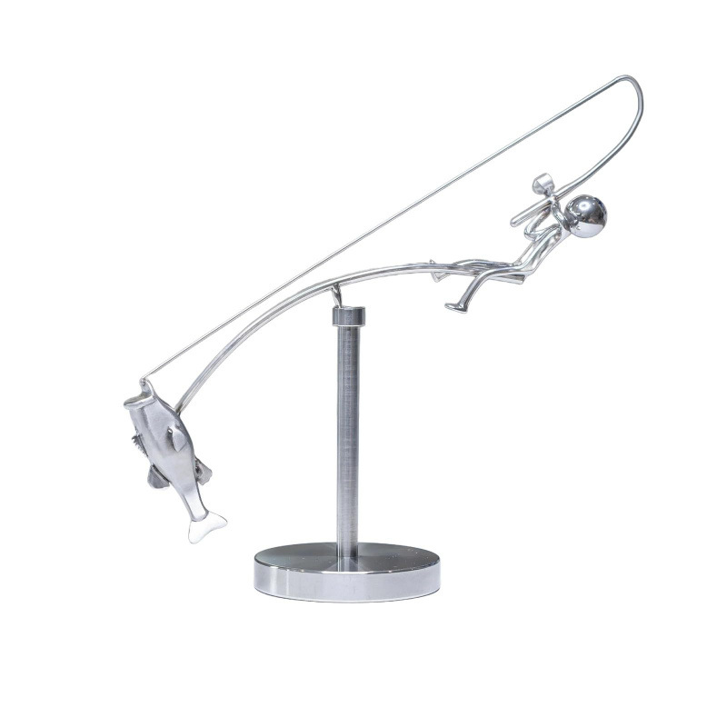Metall-Balance-Skulptur Große  – Cool Office Tech Gadgets Bewertung und Preis