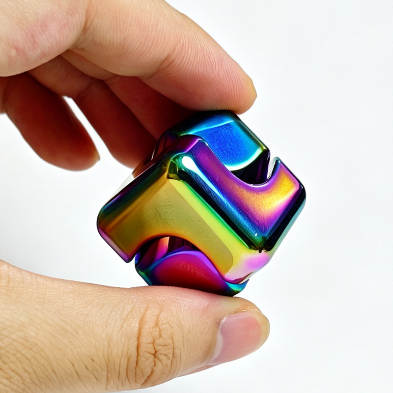 Quadratischer Würfel aus Metal – Cool Office Tech Gadgets Bewertung und Preis