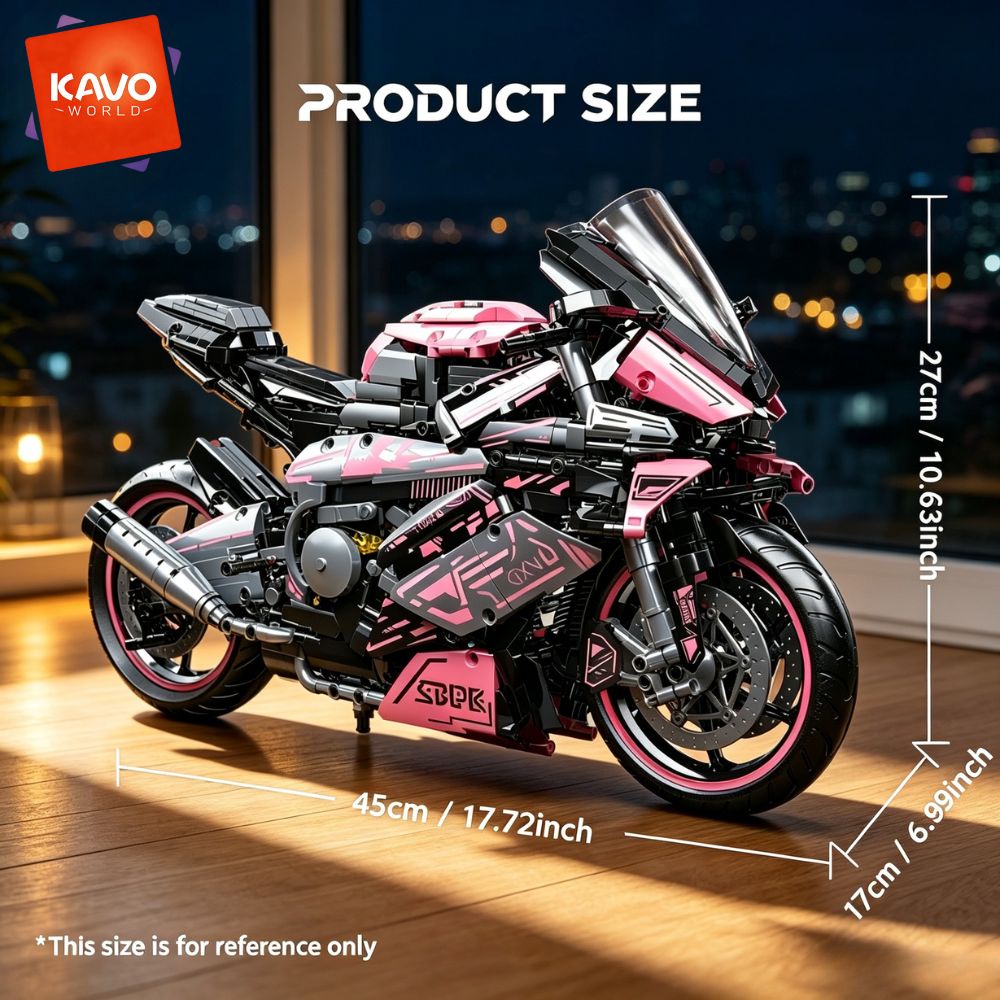 KAVOWORLD 1:5 Großes Motorrad- – Office Productivity Tech Bewertung und Preis